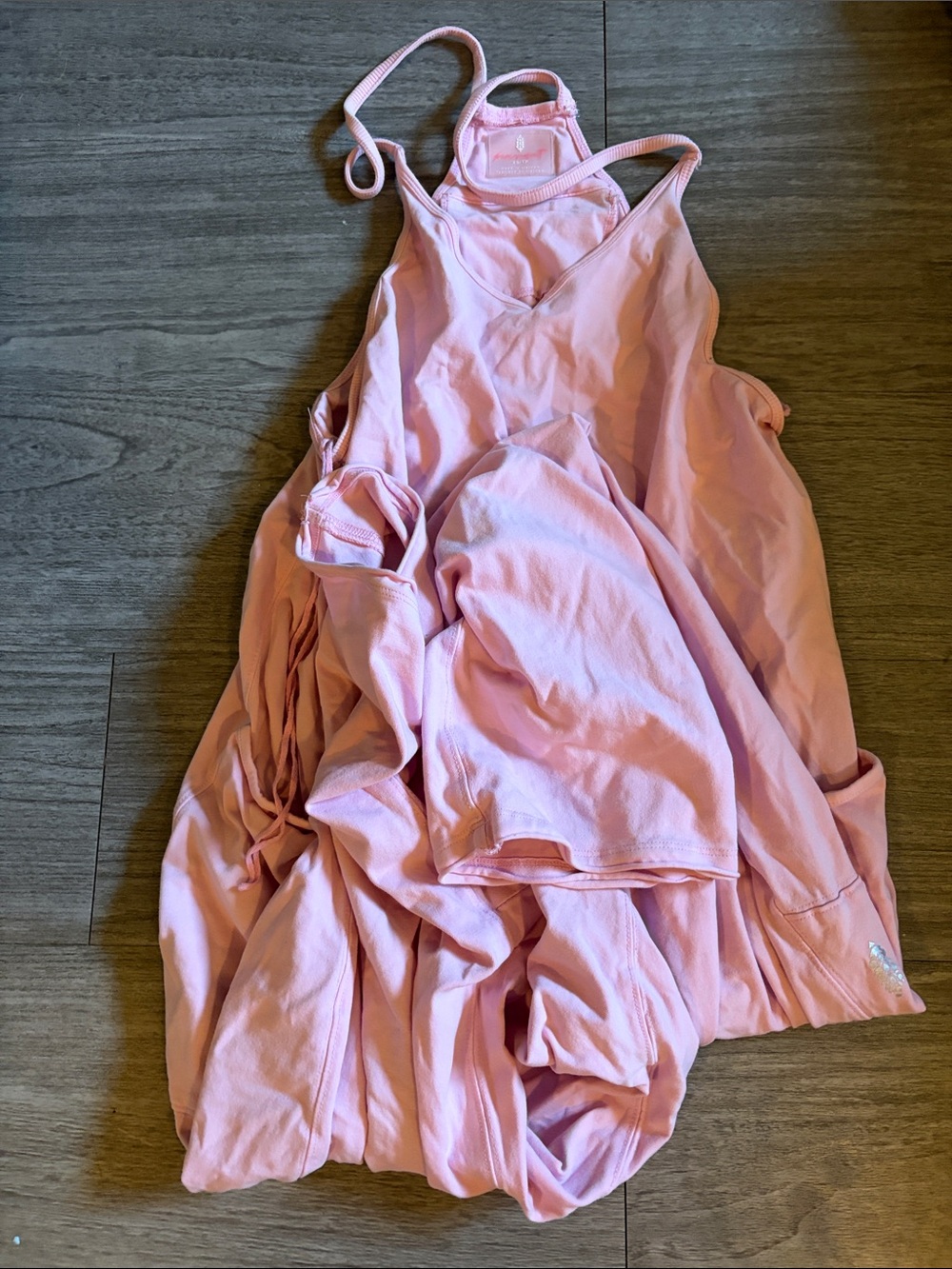 Light Pink Racerback Jumpsuit